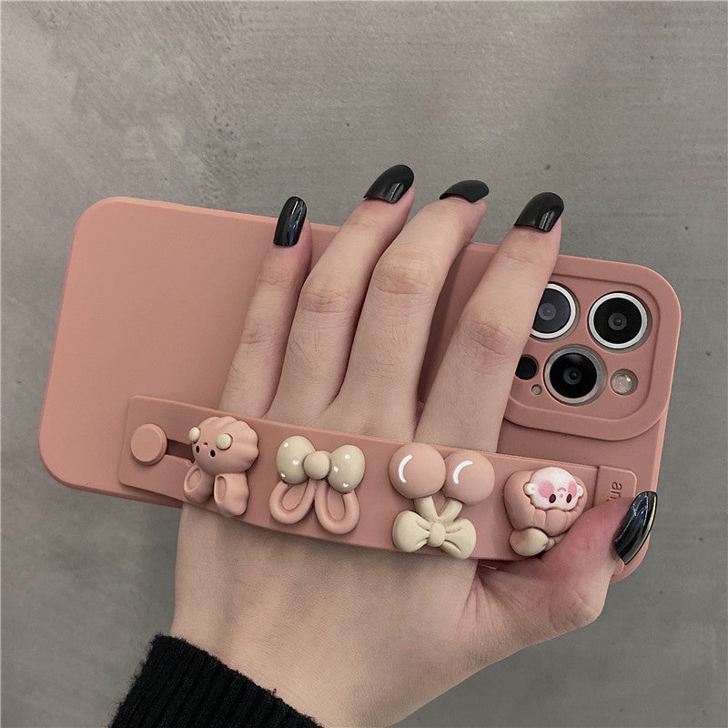 Wristband Biscuit Girl Silicone Phone Case