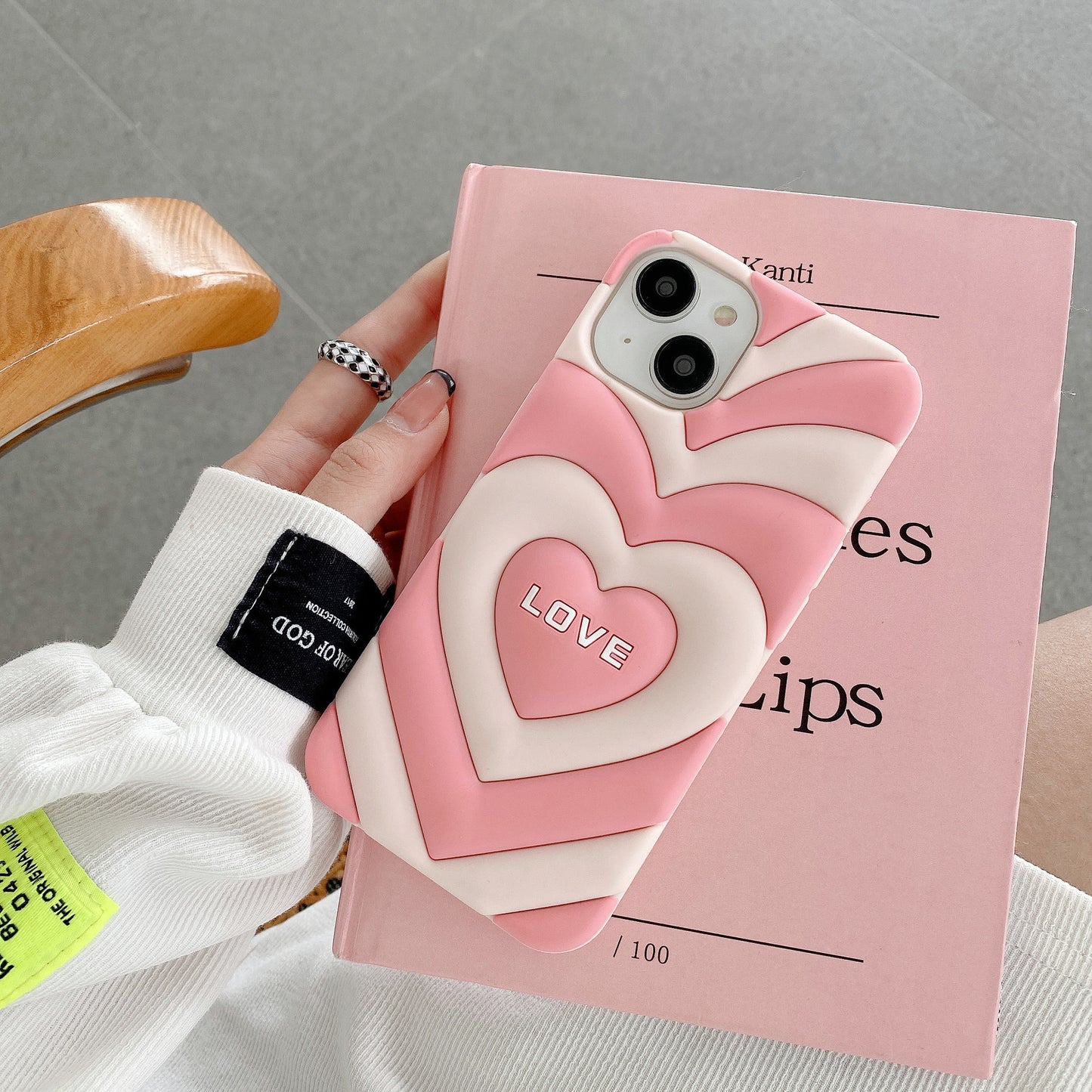 Love Silicone Cute Phone Case