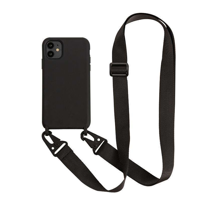 Silicone sling phone case