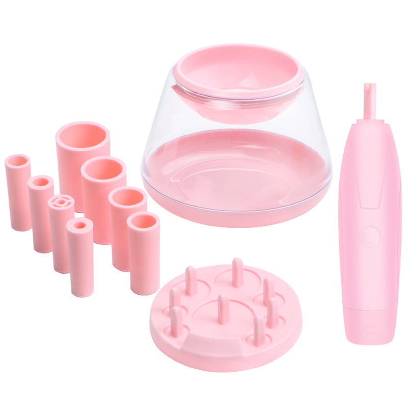 Electric Makeup Brush Cleaner Set