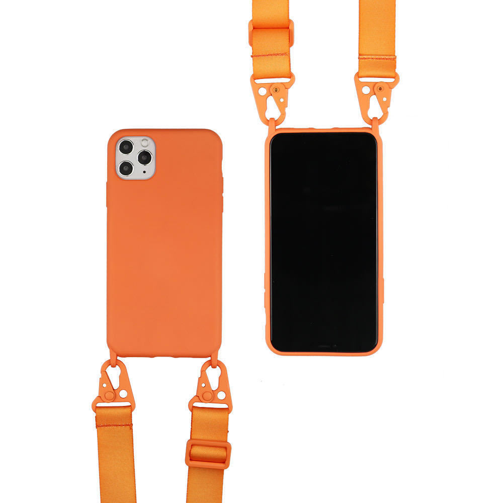 Silicone sling phone case