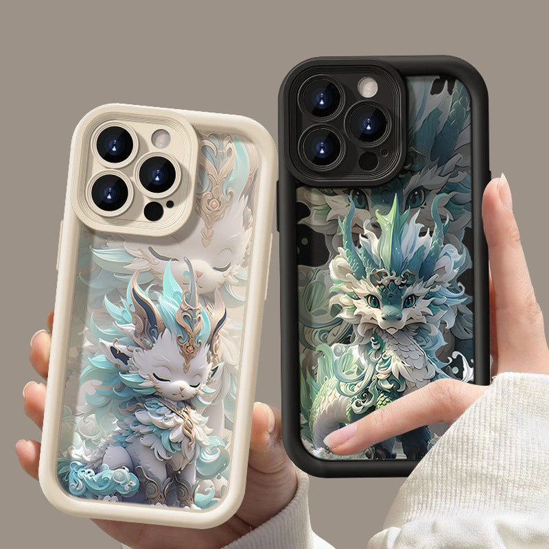 Frosted Silicone Protective Case Phone Case