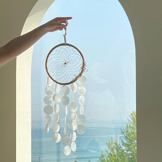 Home Korean Decor Shell Wind Chimes Nordic Office Kids Room Nursery Decor Hanging Decoration Scandinavian Homestay Ornament