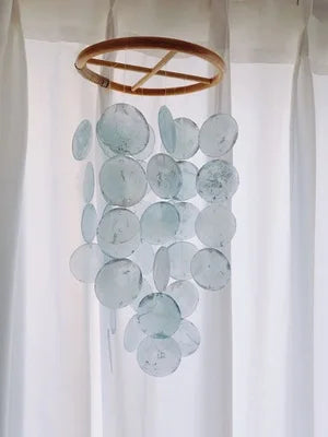 Home Korean Decor Shell Wind Chimes Bedroom Balcony Wall Room Decoration Nordic Home Office Kids Room Nursery Ornament Props