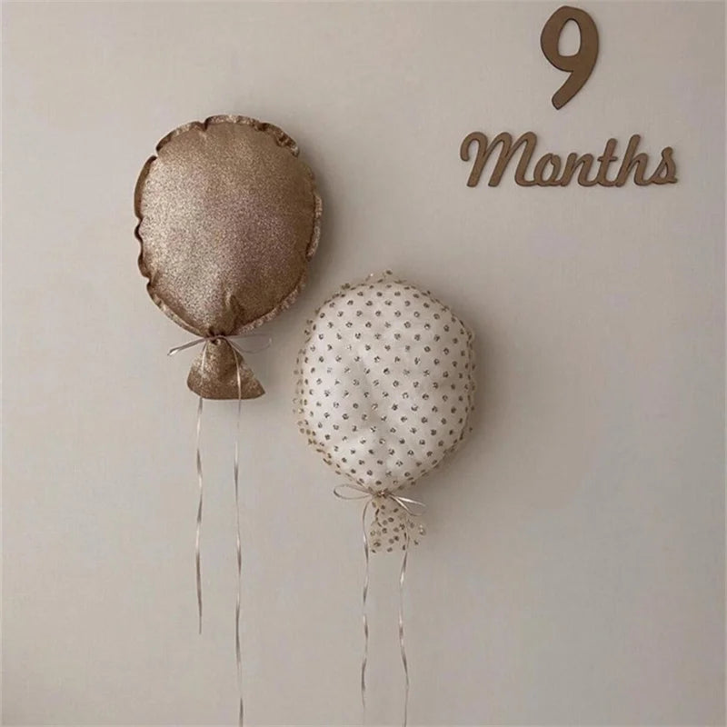 Nordic Balloon Cushion Wall Hanging Ornaments for Kids Room Ballons Korean Style Birthday Party Wedding Photography Props Gifts