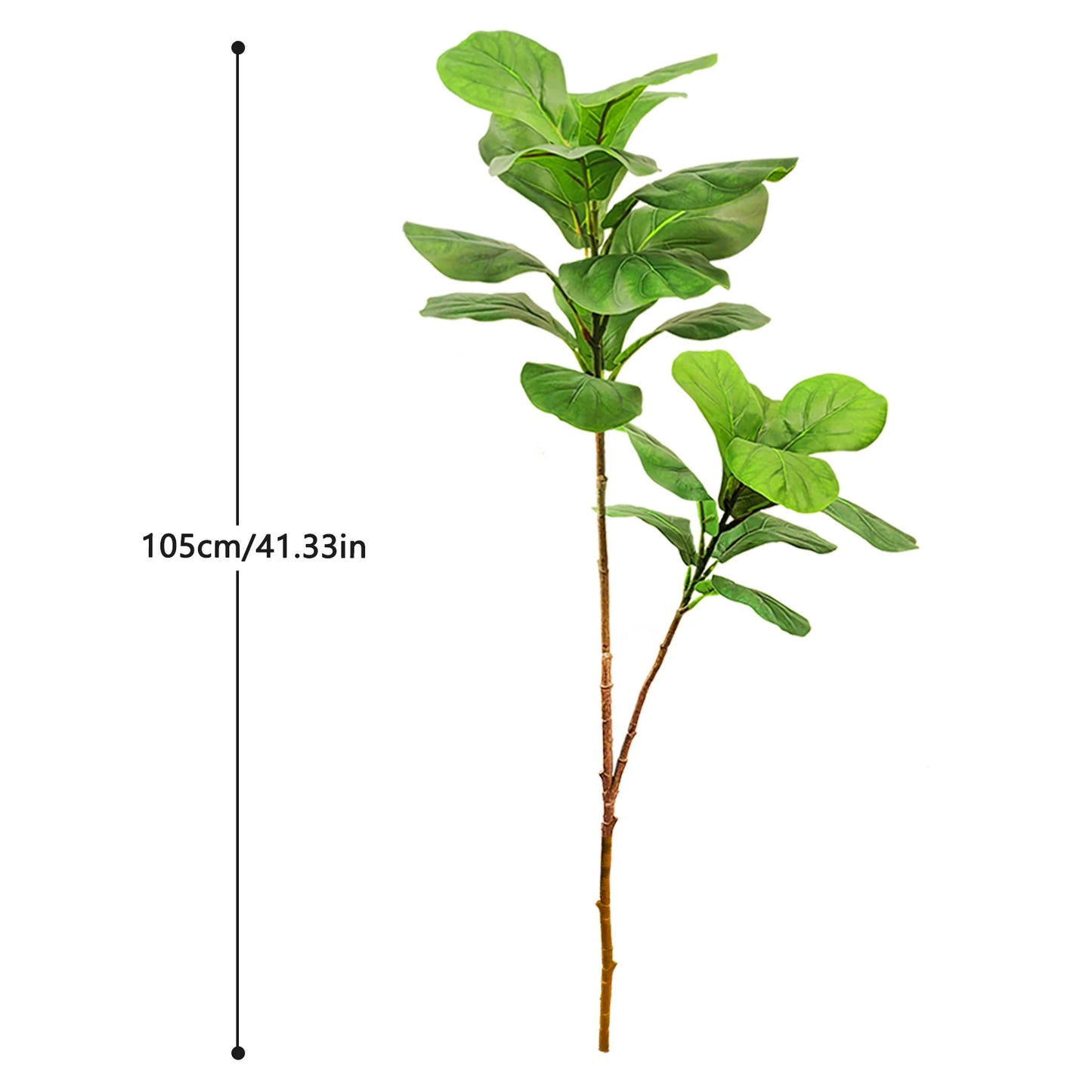 76-135 cm（53.1in）Artificial Magnolia  Tree Rubber Fig Plants for Outdoor Patio Garden Balcony Indoor Home And Office Decorations