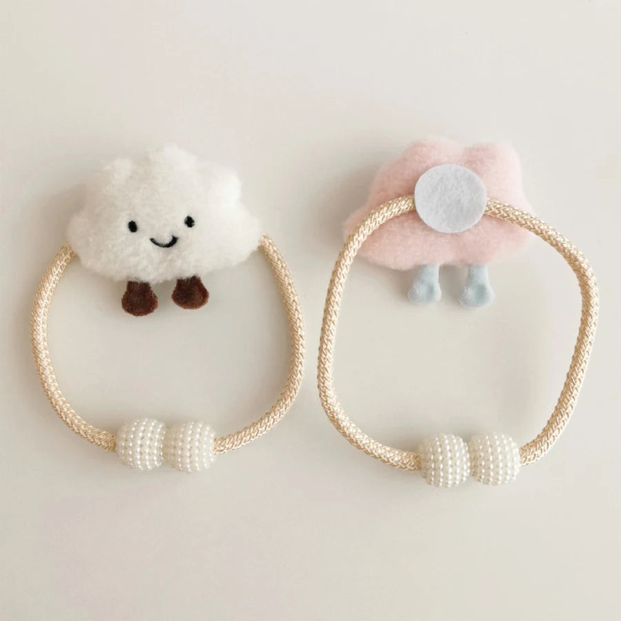 Cloud pearl clasp Tieback Window Curtain Buckle Clip Kids Room Hanging Curtain Holders Tie Backs Curtain Accessories Home Decor