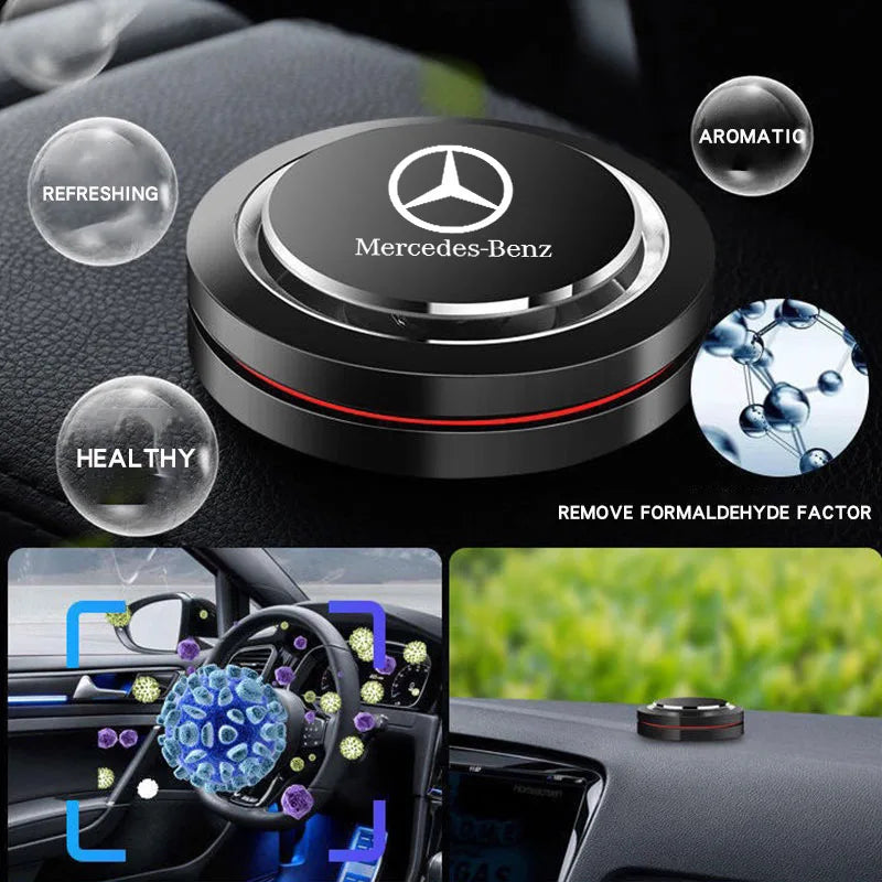 Car Air Freshener UFO Shape Car interior Scent For Mercedes Benz B/C/E/S Class W203 W204 W205 W210 W222 CLS CLA CLK SLK GLK