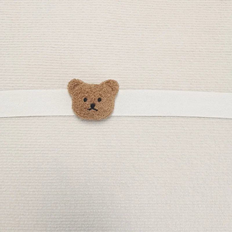 Home Decor Bear Shape Tieback Window Curtain Buckle Clip Kids Room Hanging Curtain Holders Tie Backs Curtain Accessories