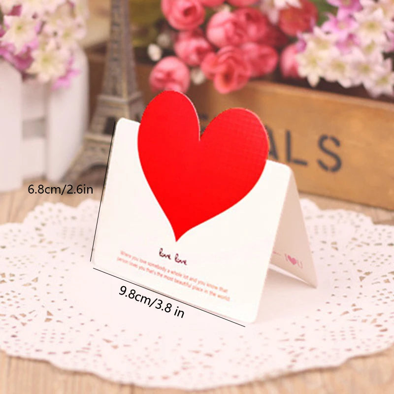 50pcs 13.5×9.8cm Greeting Cards  for Wedding Bridal Shower Baby Shower Valentine's Day Graduation Birthday for All Occasions